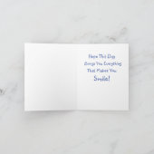 Costa Rica Birthday Kaart (Binnen)