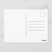 Costa Rica Bloedvat Briefkaart (Achterkant)