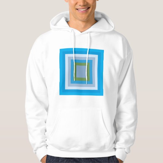 Costa Rica Blue Hoodie (Voorkant)
