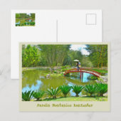 Costa Rica / Bontanical Park Briefkaart (Voorkant / Achterkant)