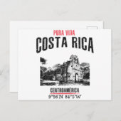 Costa Rica Briefkaart (Voorkant / Achterkant)