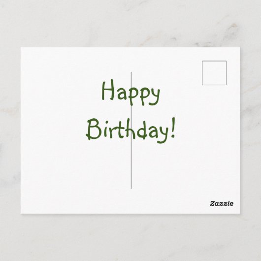 Costa Rica Briefkaart (Achterkant)