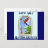 Costa Rica Briefkaart (Voorkant / Achterkant)
