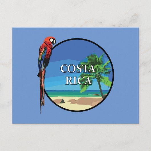 Costa Rica - Briefkaart (Voorkant)