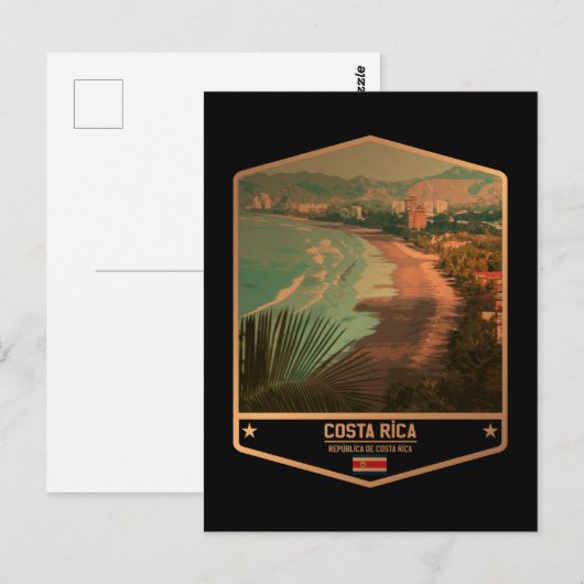 Costa Rica Briefkaart (Voorkant / Achterkant)