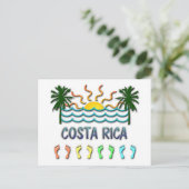 Costa Rica Briefkaart (Staand voorkant)