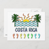 Costa Rica Briefkaart (Voorkant / Achterkant)