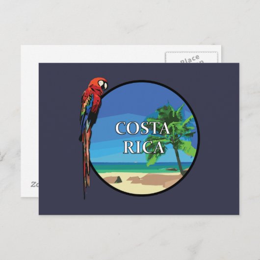 Costa Rica - Briefkaart (Voorkant / Achterkant)