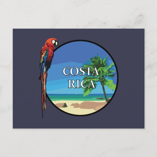 Costa Rica - Briefkaart (Voorkant)