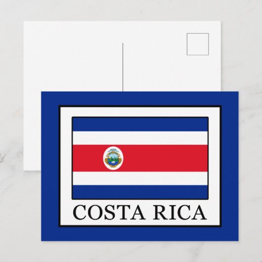 Costa Rica Briefkaart (Voorkant / Achterkant)