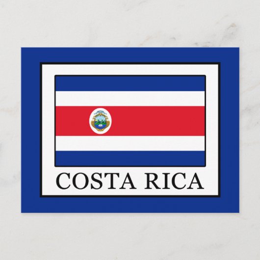 Costa Rica Briefkaart (Voorkant)
