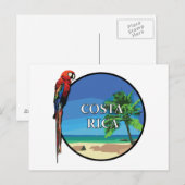 Costa Rica - Briefkaart (Voorkant / Achterkant)