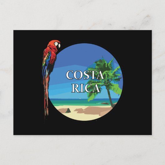 Costa Rica - Briefkaart (Voorkant)