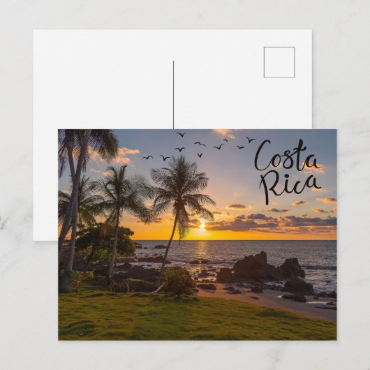 Costa Rica Briefkaart (Voorkant / Achterkant)