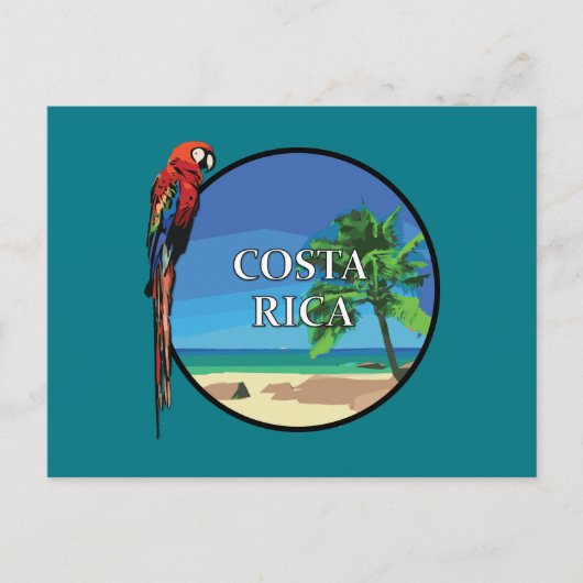 Costa Rica - Briefkaart (Voorkant)