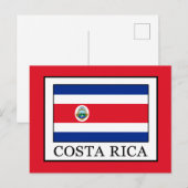 Costa Rica Briefkaart (Voorkant / Achterkant)
