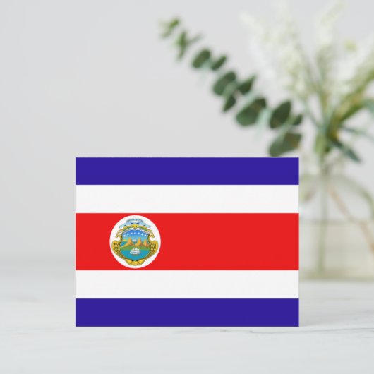 Costa Rica Briefkaart (Staand voorkant)