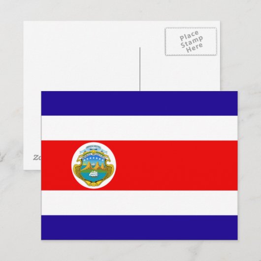 Costa Rica Briefkaart (Voorkant / Achterkant)