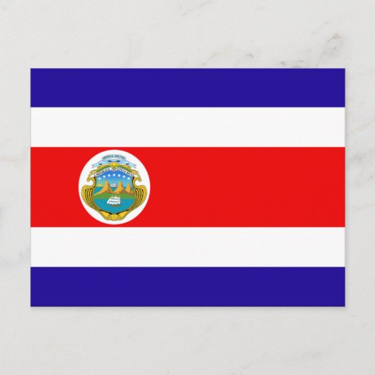 Costa Rica Briefkaart (Voorkant)
