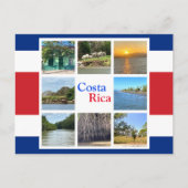 Costa Rica Briefkaart (Voorkant)