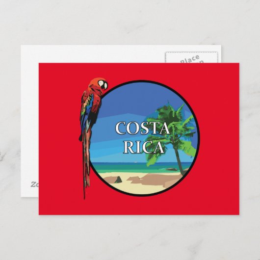 Costa Rica - Briefkaart (Voorkant / Achterkant)