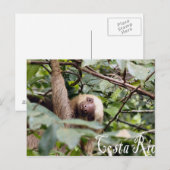 Costa Rica - Briefkaart met Slovenië (Voorkant / Achterkant)