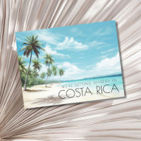 Costa Rica bruiloft Save the Date