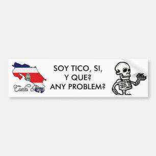 Costa Rica Bumpersticker