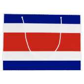 Costa Rica burger vlag Groot Cadeauzakje (Achterkant)