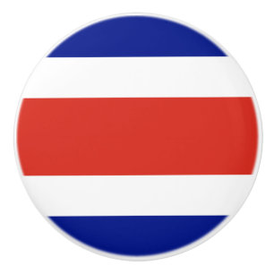 Costa Rica burger vlag Keramische Knop