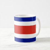 Costa Rica burger vlag Koffiemok (Voorkant rechts)