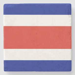 Costa Rica burger vlag Stenen Onderzetter