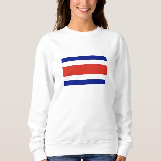 Costa Rica burger vlag Trui (Voorkant)
