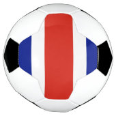 Costa Rica burger vlag Voetbal (Gedraaid)