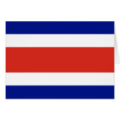 Costa Rica Burgervlag (Voorkant Horizontaal)