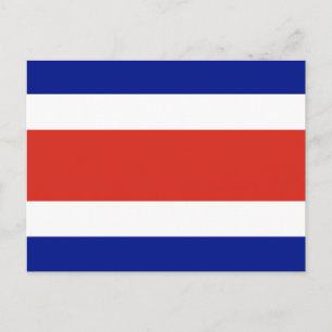 Costa Rica Burgervlag Briefkaart