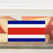 Costa Rica Burgervlag Labels (Aangebracht)