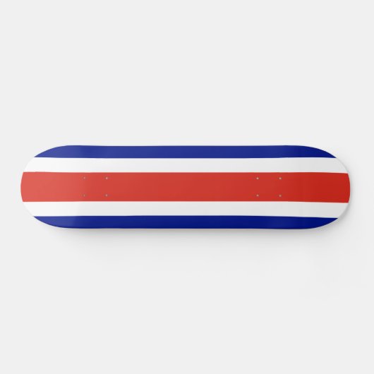 Costa Rica Burgervlag Persoonlijk Skateboard (Horizontaal)