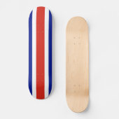 Costa Rica Burgervlag Persoonlijk Skateboard (Voorkant)