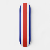 Costa Rica Burgervlag Persoonlijk Skateboard (Voorkant)