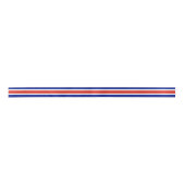 Costa Rica Burgervlag Satijnen Lint (Voorkant)