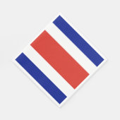 Costa Rica Burgervlag Servet (Hoek)
