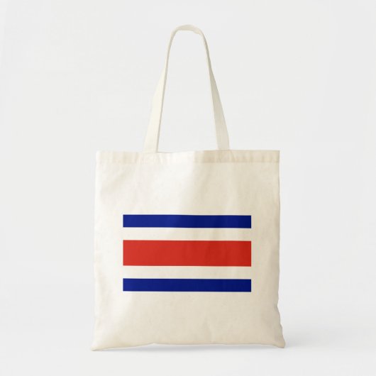 Costa Rica Burgervlag Tote Bag (Voorkant)