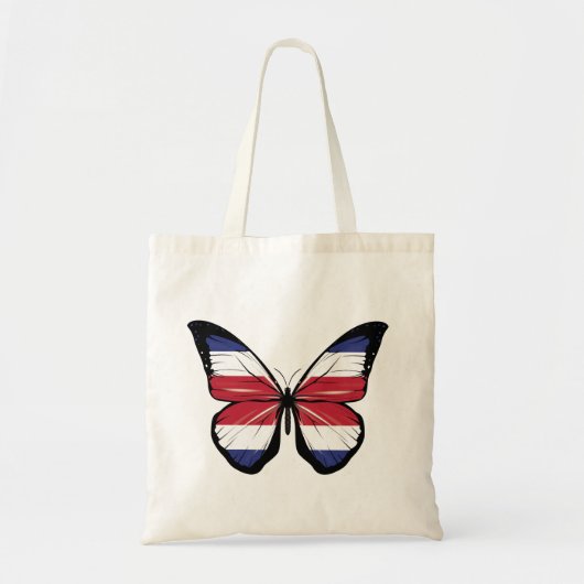 Costa Rica Butterfly vlag Tote Bag (Voorkant)