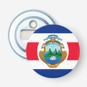 Costa Rica Button Flesopener (Voorkant)