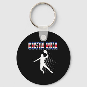Costa Rica Bysketbyll Lovers Jersey door Costa Ric Sleutelhanger