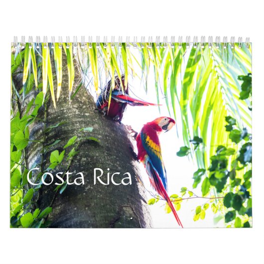 Costa Rica Calendar Kalender (Hoes)