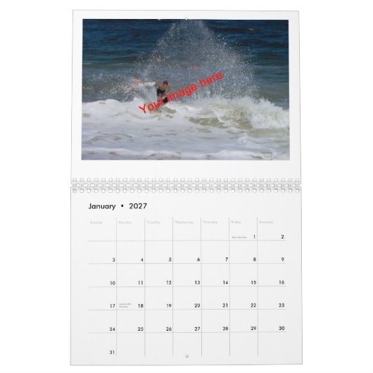 Costa Rica Calendar Kalender (Jan 2027)
