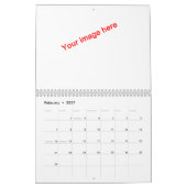 Costa Rica Calendar Kalender (Feb 2027)