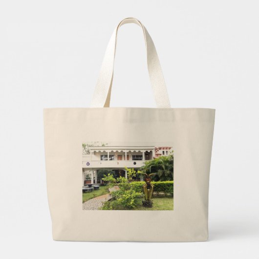 Costa Rica-Canvas tas (Achterkant)